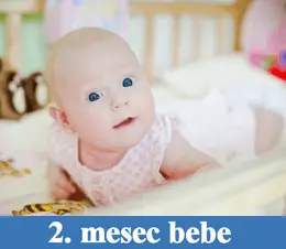 Drugi mesec bebe, beba u drugom mesecu, razvoj bebe po mesecima, po nedeljama, simptomi, Beograd, Srbija