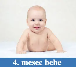 Četvrti mesec bebe, beba u četvrtom mesecu, razvoj bebe po mesecima, nedeljama, simptomi, Beograd, Srbija