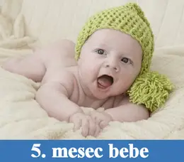 Peti mesec bebe, beba u petom mesecu, razvoj bebe po mesecima, po nedeljama, simptomi, Beograd, Srbija